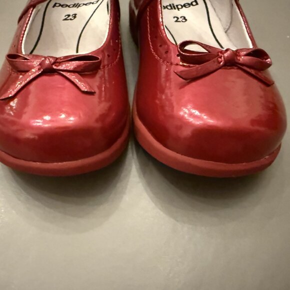 pediped isabella red patent shoes - Picture 4 of 8